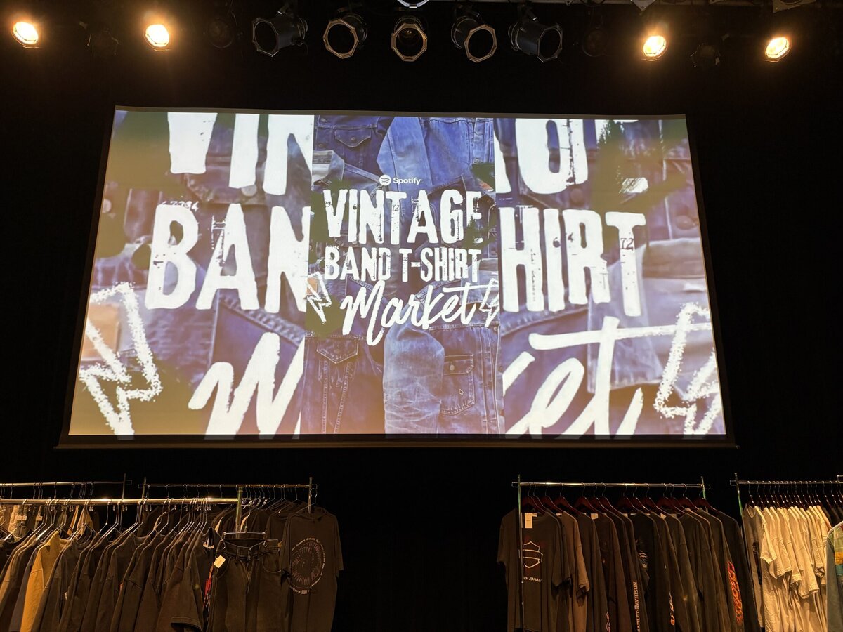 Spotify Vintage Band T-shirt Market