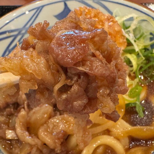 肉の旨みたっぷり！