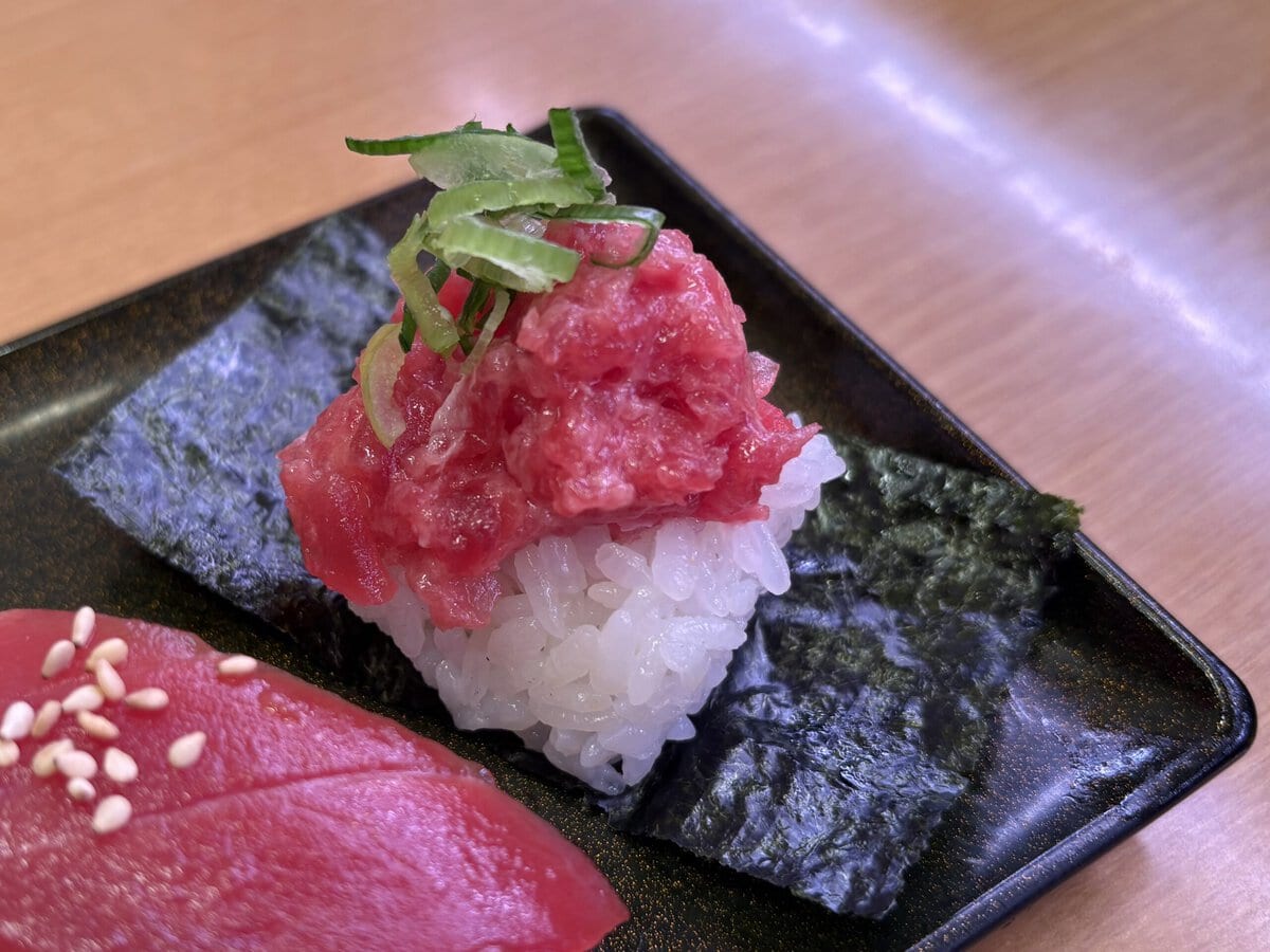 スシロー 豊洲天然本鮪6貫盛り