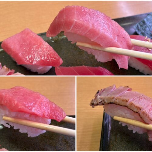 スシロー 豊洲天然本鮪6貫盛り