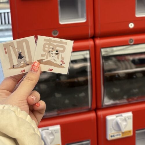 The New Balance Baseball POP-UP Store　ガチャガチャ