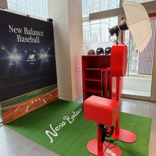 The New Balance Baseball POP-UP Store　フォトブース
