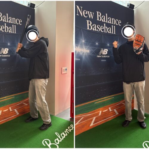The New Balance Baseball POP-UP Store　フォトブース