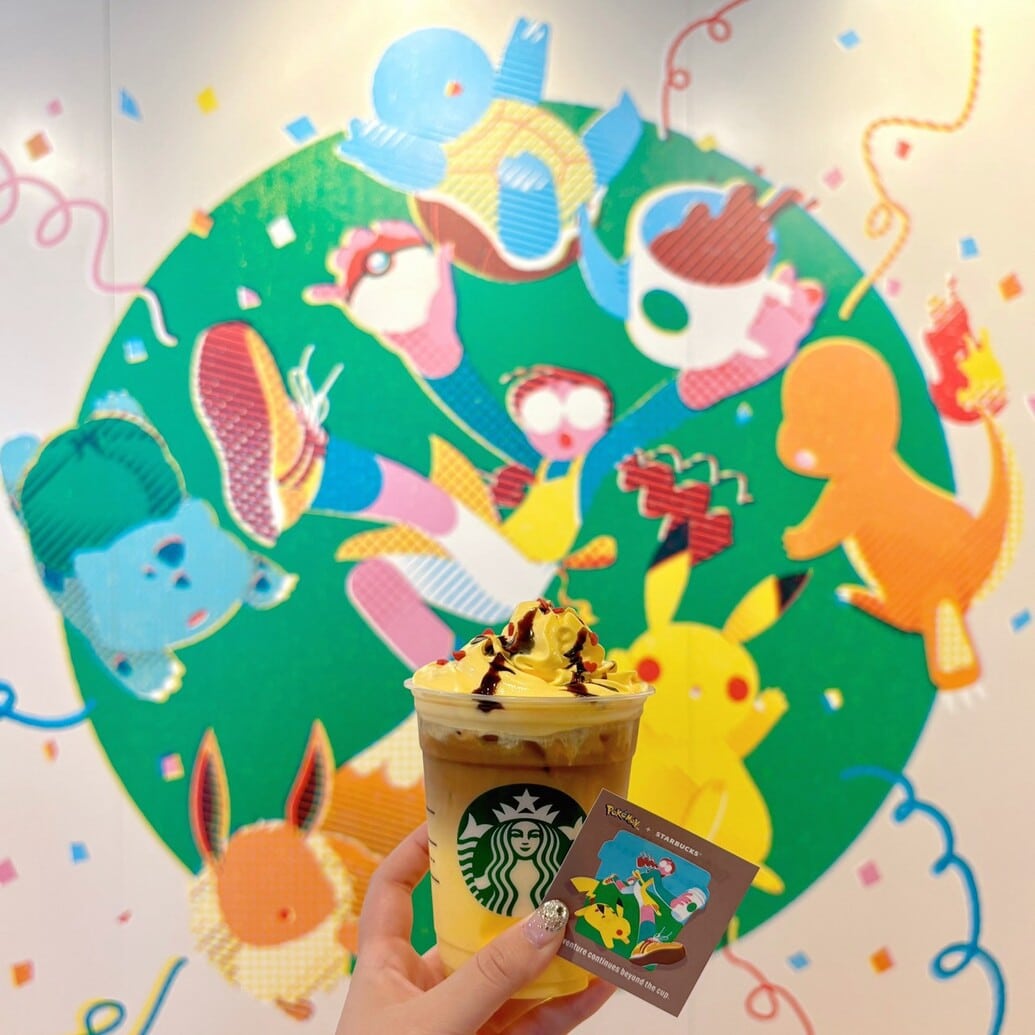 ピカチュウ ハニークリーム ラテ