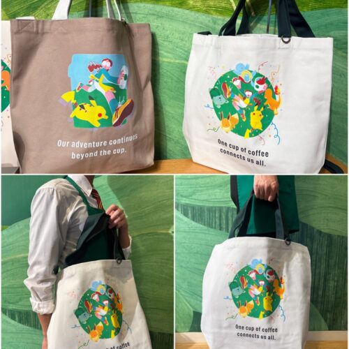 スタバ×ポケモン　トートバッグ