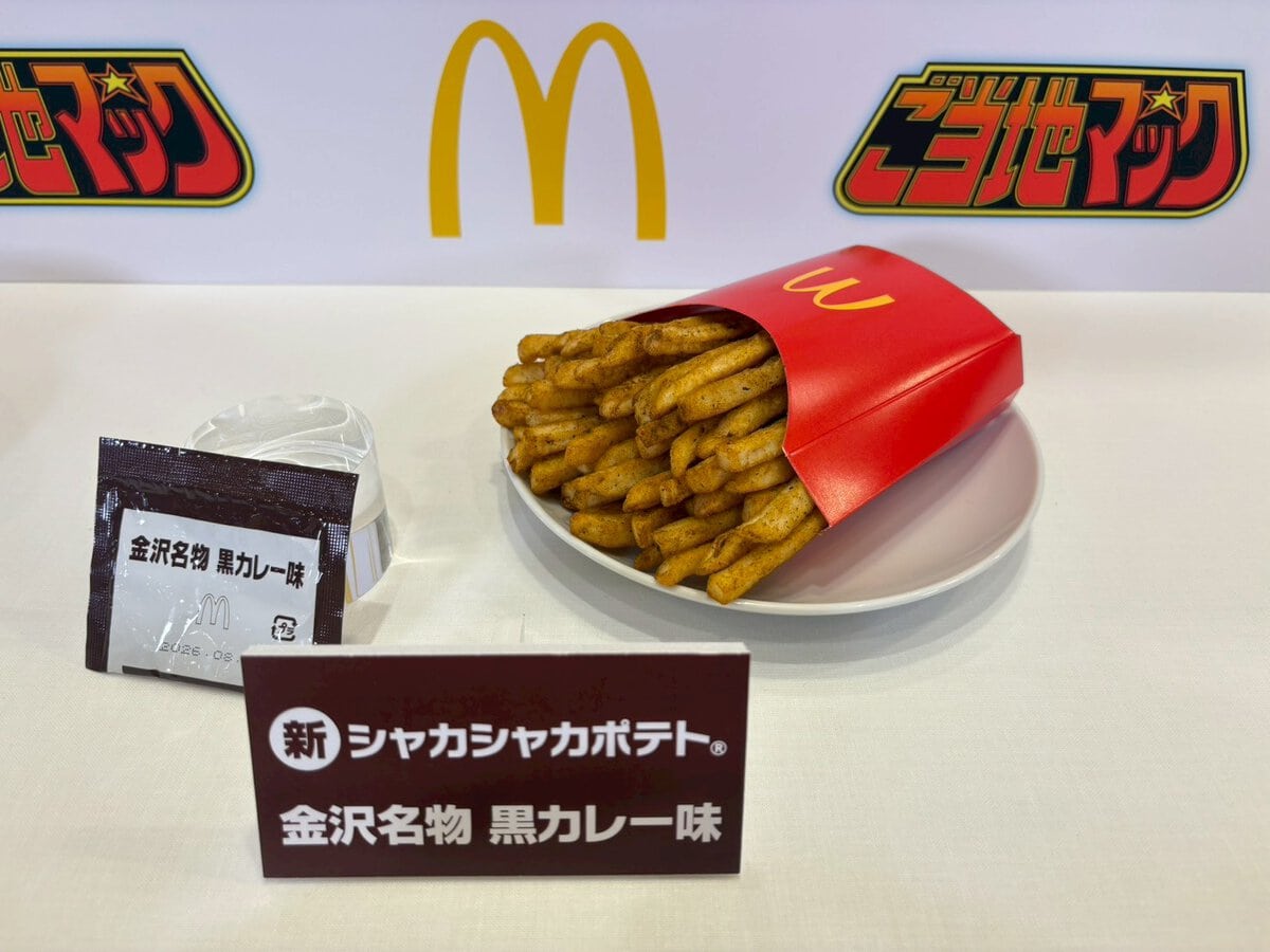 マクドナルド　シャカシャカポテト®金沢名物黒カレー味
