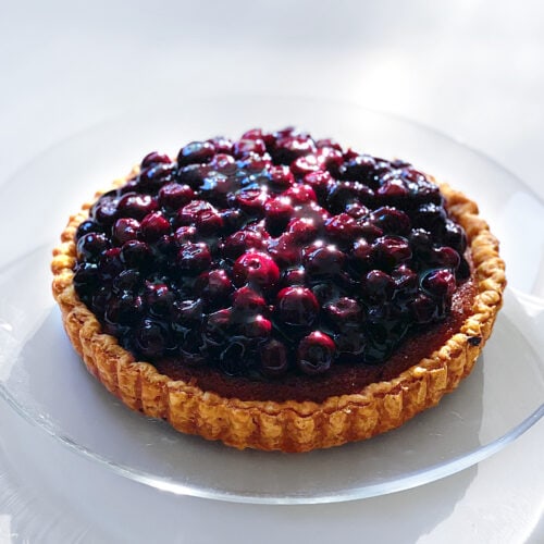 ケーキハウス ツマガリ 「ブルーベリーパイ」