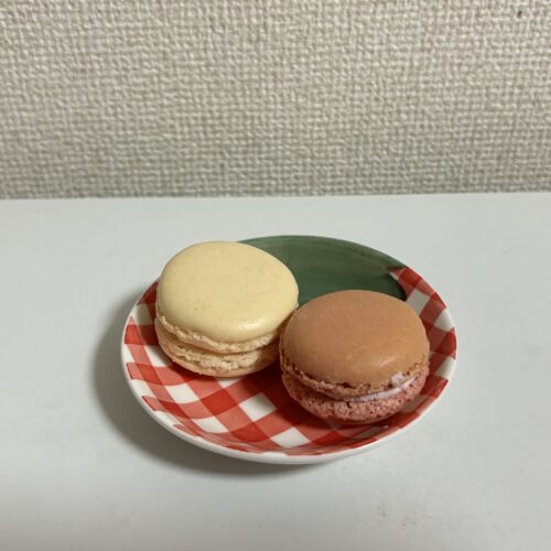 ファミリーマート「ファミマのいちご狩り®」　マカロン いちごミルク味＆いちごジャム味