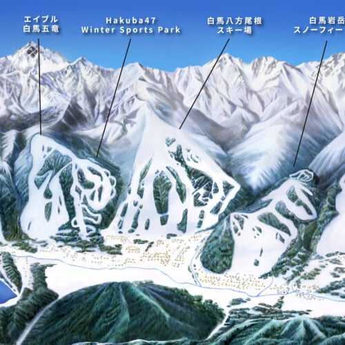 Hakuba Valley　マップ