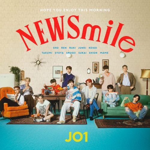 JO1が7月24日にリリースする『NEWSmile』のジャケット写真