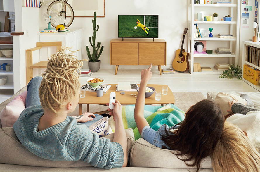 Googleの
Chromecast with Google TV（HD）