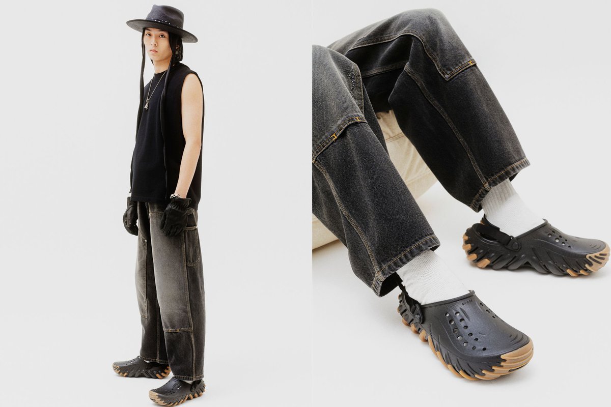 グラデを効かせたワントーンにシャープな切れ味をもたらすブラック