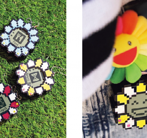 村上隆の代表作「お花」のキャラクターを育てながら日常を旅するデジタル育成ゲーム「フラワーゴーウォーク」