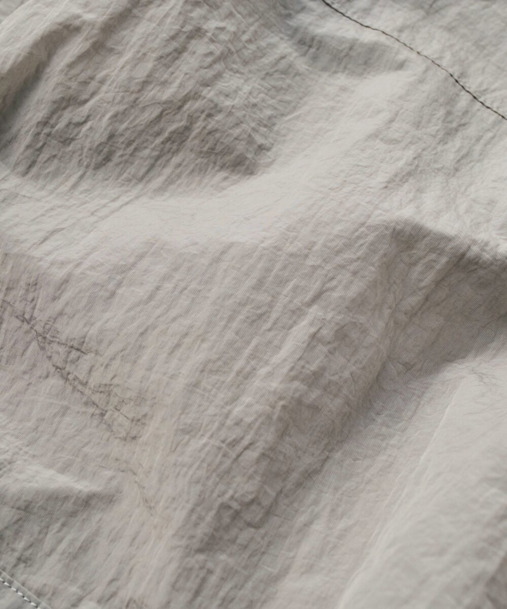 DAWNCE シアーテックブルゾン ディテール 素材寄り