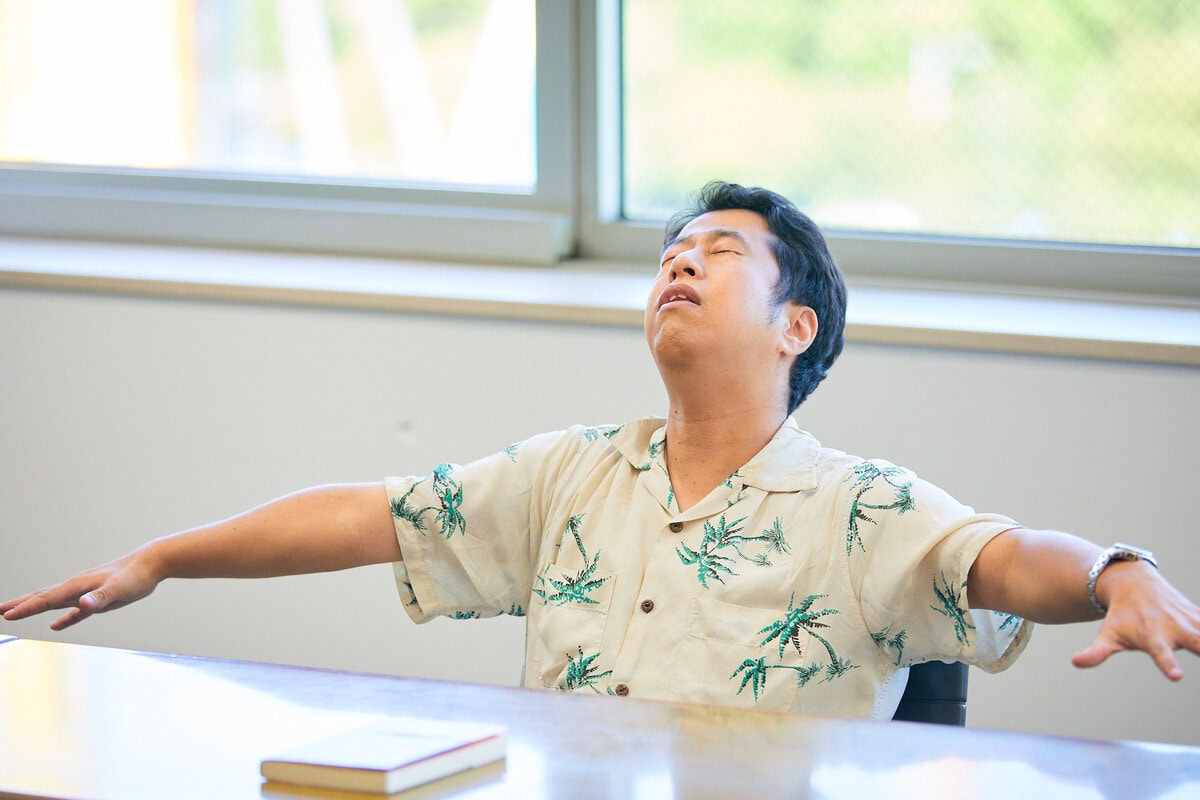 ウエストランド・井口浩之はインタビュー中も“舌口調”