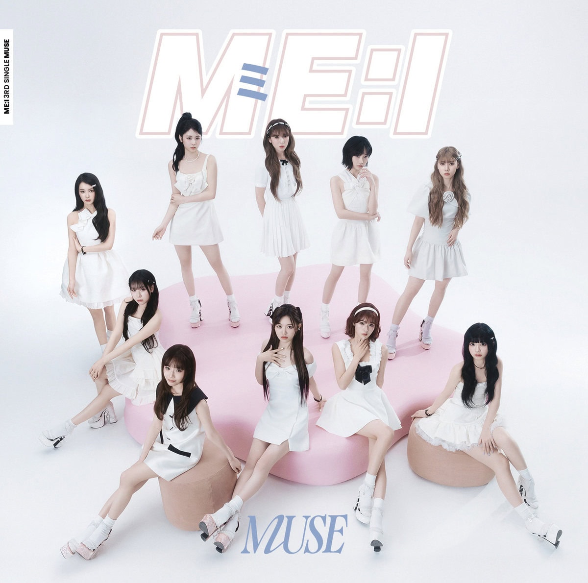 ME:Iの3RD SINGLE「MUSE」（通常盤／￥1,400）