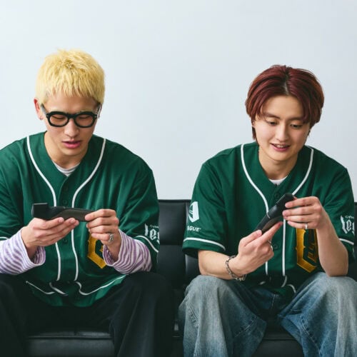 CyberAgent Legitの人気ダンサー・KAI→と1chさんは、パナソニックの「ボディトリマー ER-GK83」に興味津々