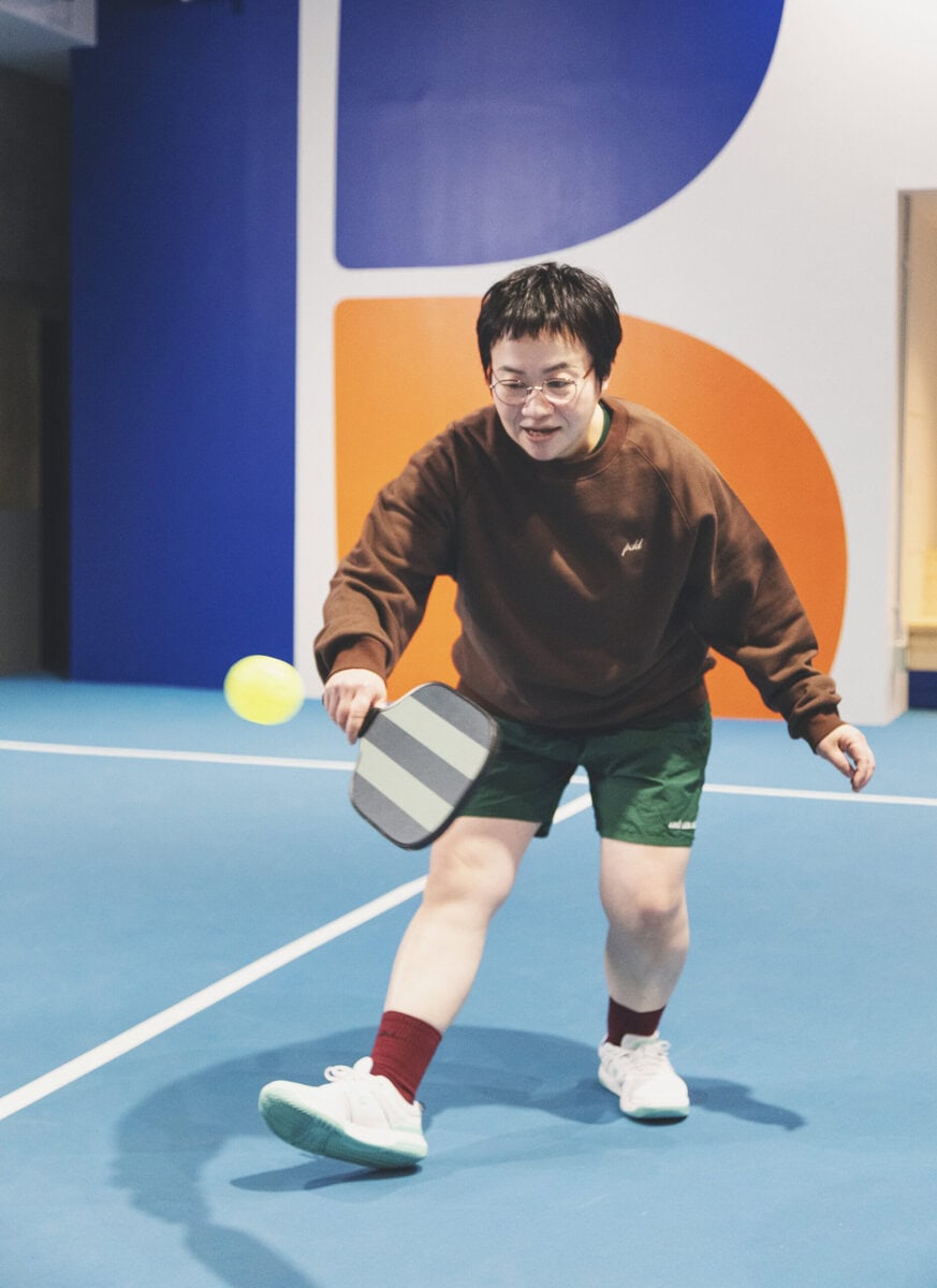 近藤春菜さんが最新スポーツ“ピックルボール”に挑戦　