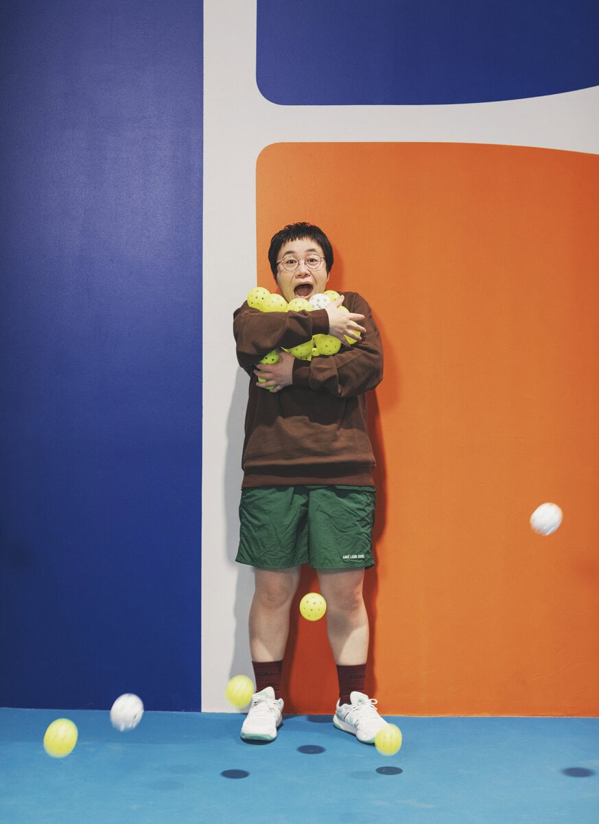 近藤春菜さんが最新スポーツ“ピックルボール”に挑戦　