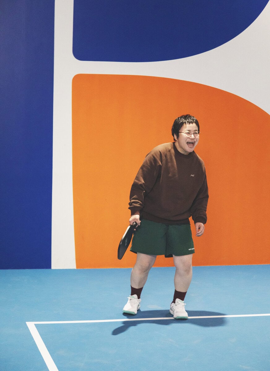 近藤春菜さんが最新スポーツ“ピックルボール”に挑戦　