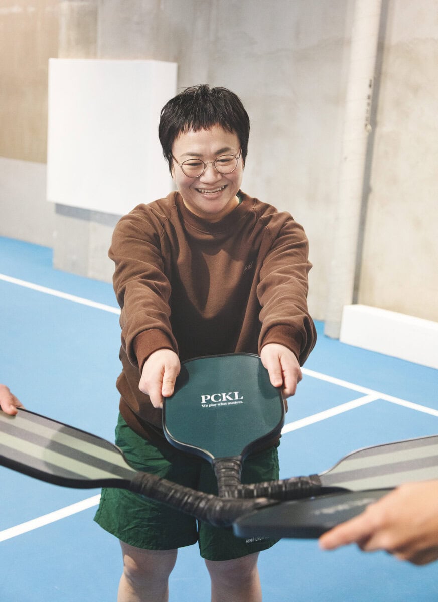 近藤春菜さんが最新スポーツ“ピックルボール”に挑戦　