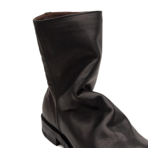 Wrinkled Leather Boots ¥85,800