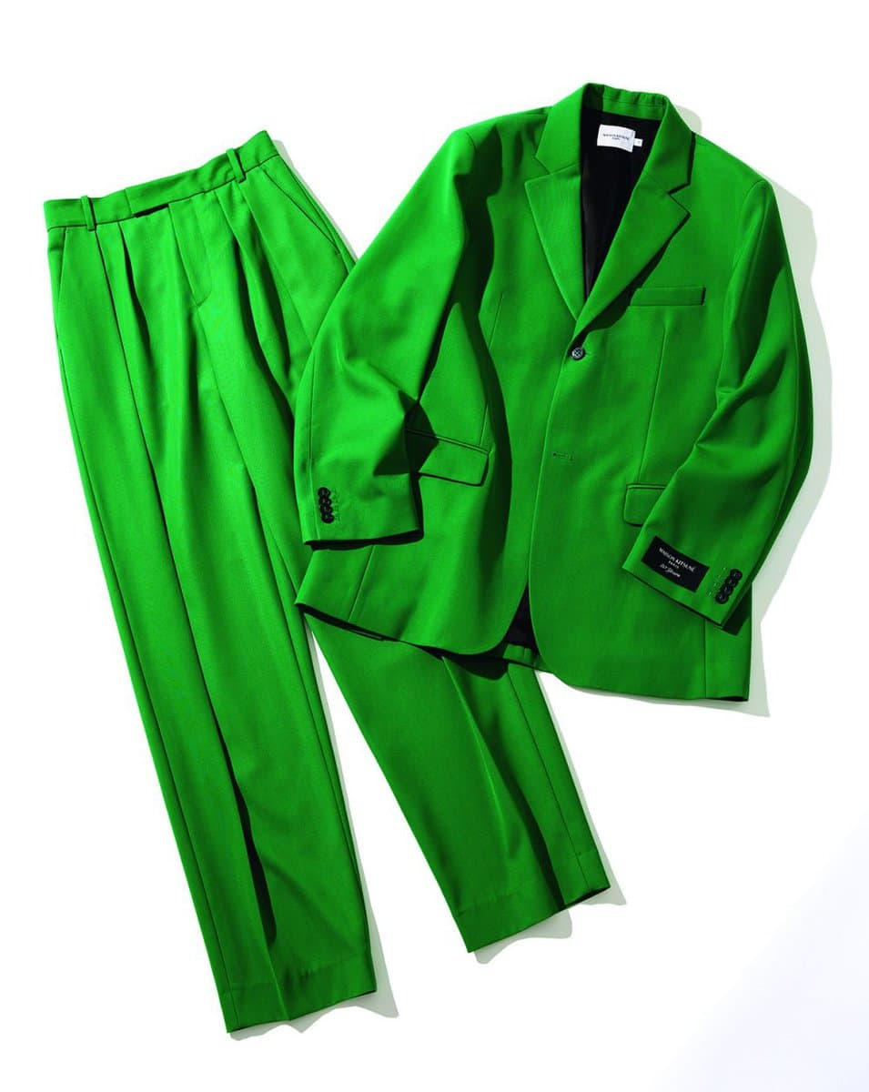 今年のトレンドカラーは緑！ シックにもポップにもハマるグリーンを纏え【結木滉星の“グリーン”を着こなしまして。】