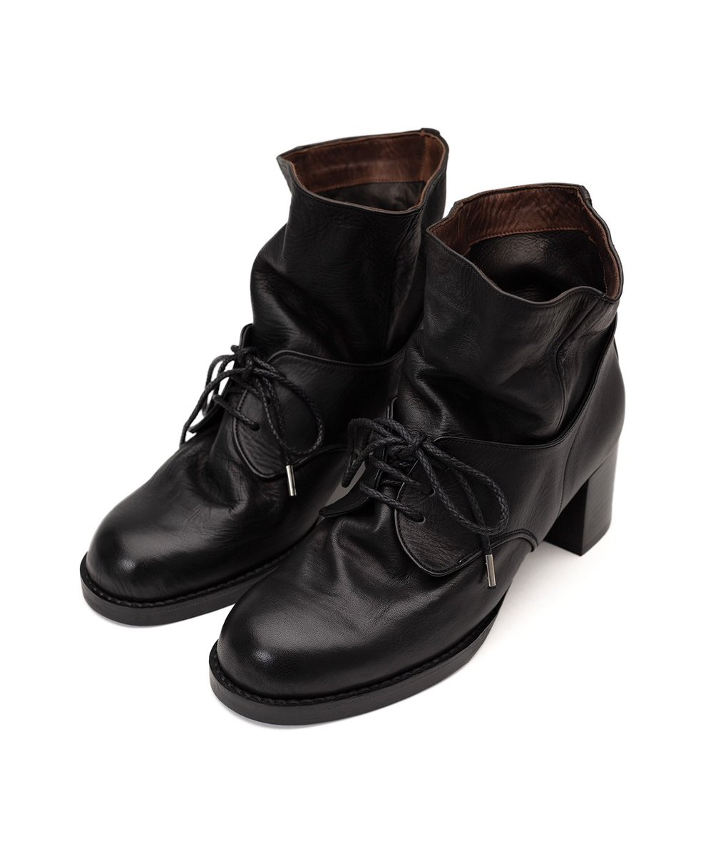 Twisted Leather Boots ¥59,400