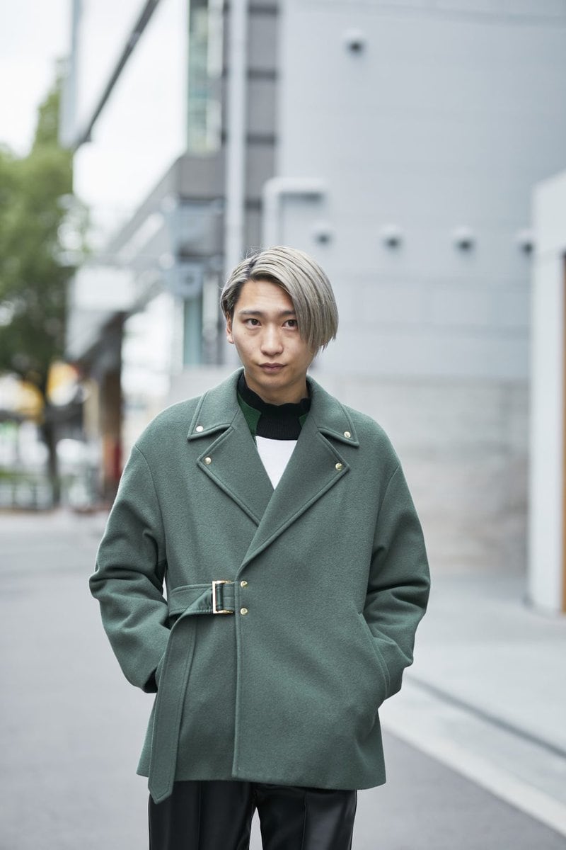 CULLNI×STUDIOUS アシンメトリー セットアップ 別注-