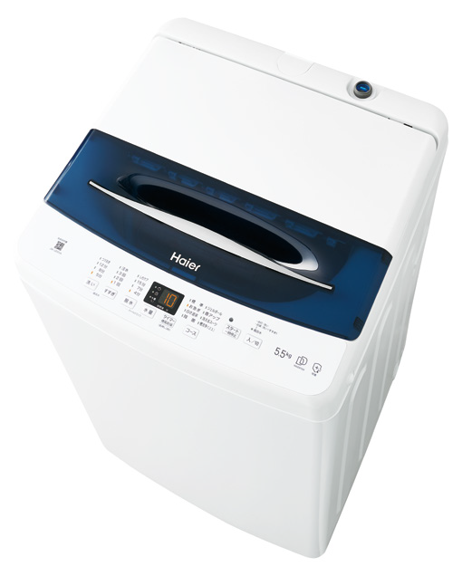 smart一人暮らし家電大賞の「洗濯機部門」で優秀賞に輝いた「ハイアール全自動洗濯機 JW-UD55A」