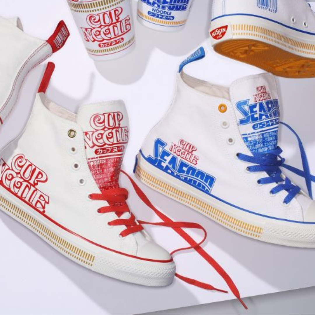 コンバース 日清カップヌードルコラボCONVERSE CUPNOODLE HI - ブーツ