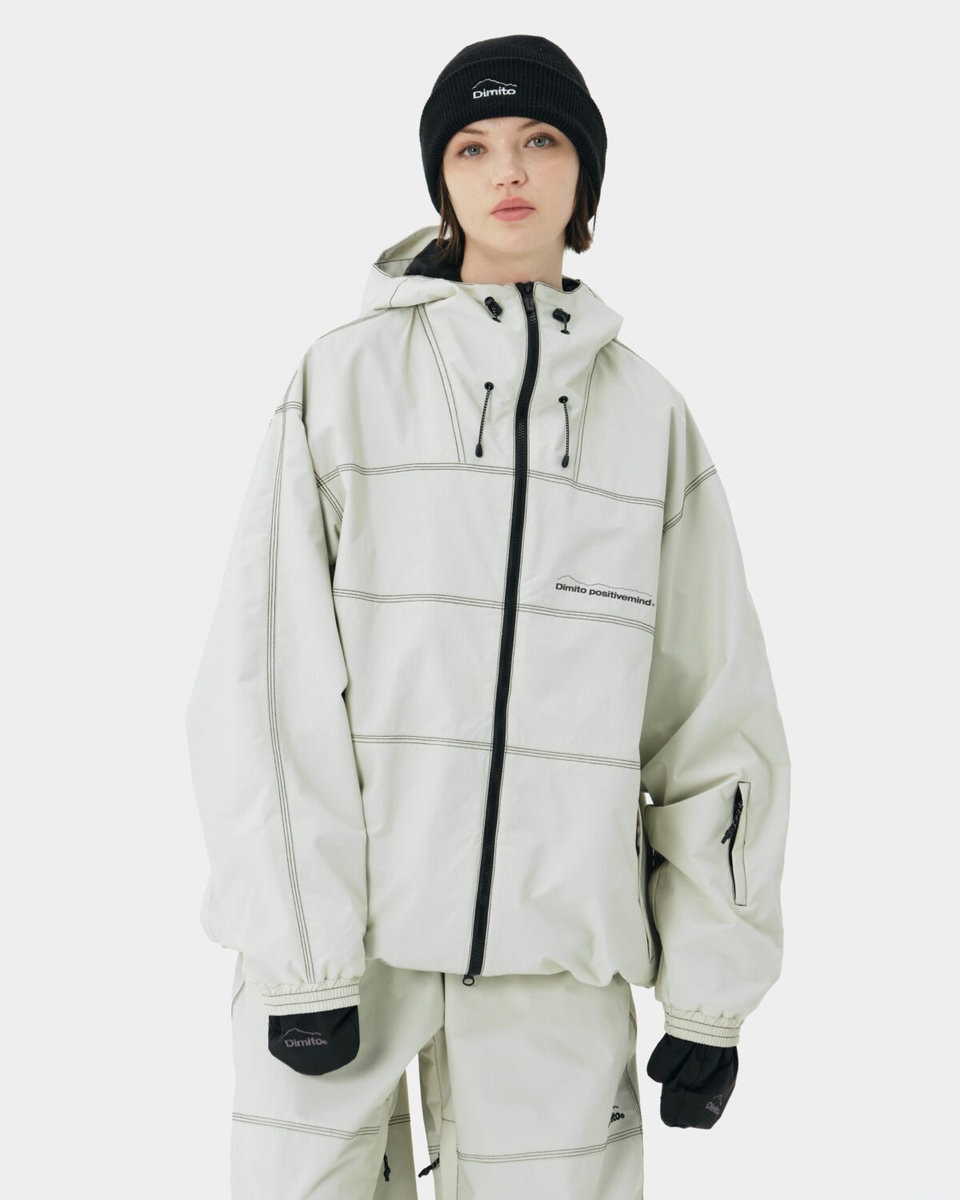 タウンユースでも着られるカジュアルな「DIMITO SNOW collection」。