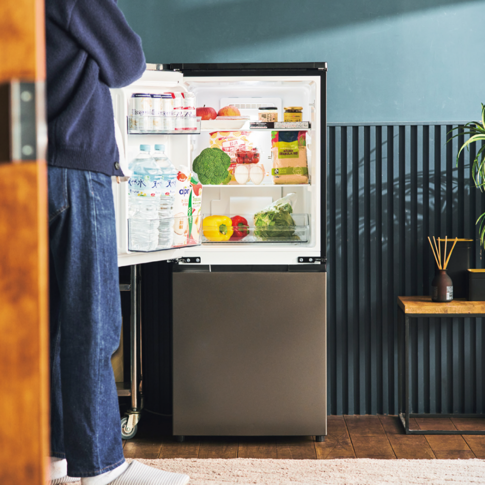最高品質の SHARP 冷蔵庫 2ドア冷凍冷蔵庫 SJ-D15J-W つけかえどっちも 