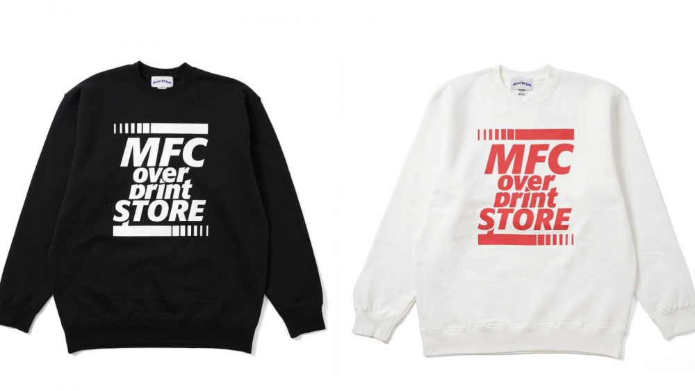 「over print」 x「MFC STORE」