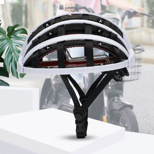 折りたたみ式自転車ヘルメット「Met-Fter」