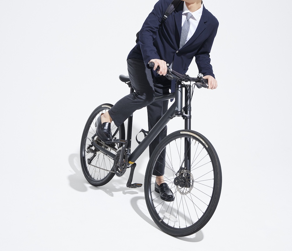 青山商事× 「N.CYCLE FACTORYコラボ自転車通勤用ビジネスウェア