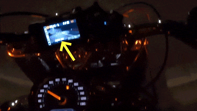 AKY-998GXバイク用ドライブレコーダー